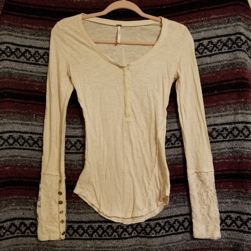 Free People Long Sleeve Shirt